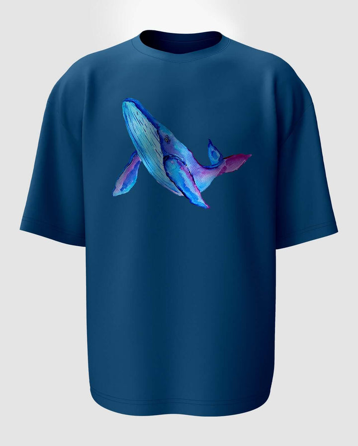 Whale Oversized T-Shirt