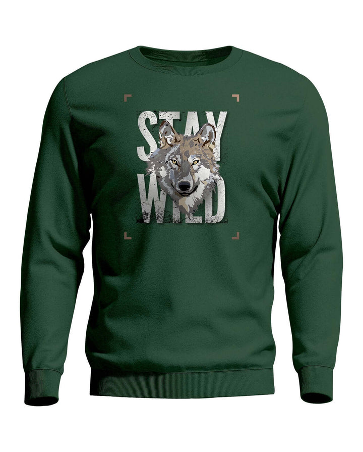 Wolf Stay Wild Sweatshirt