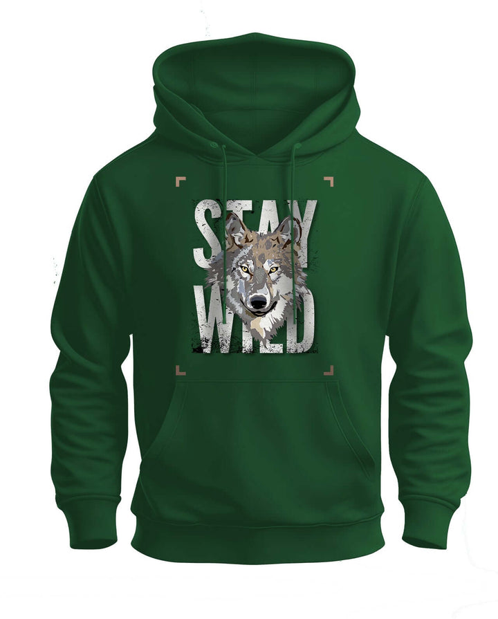 Wolf Stay Wild Hoodie