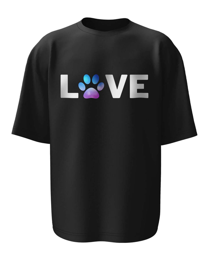 Paw's love Oversized T-Shirt