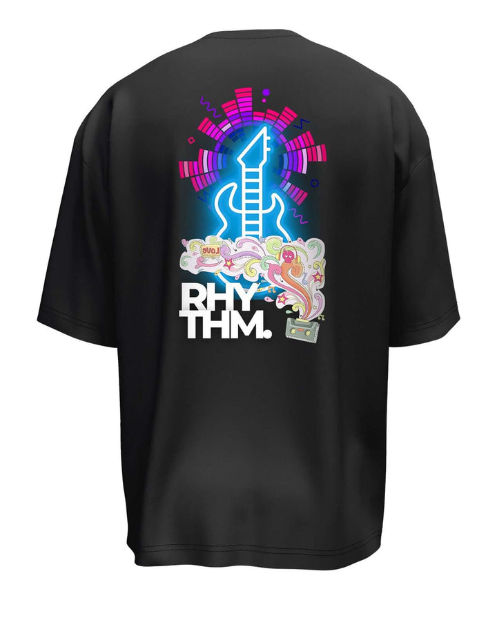 Rhythm Music Oversized T-shirt