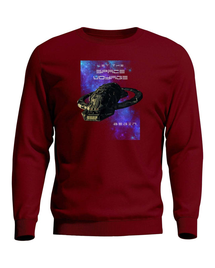 Let the Space Voyage Begin Sweatshirt