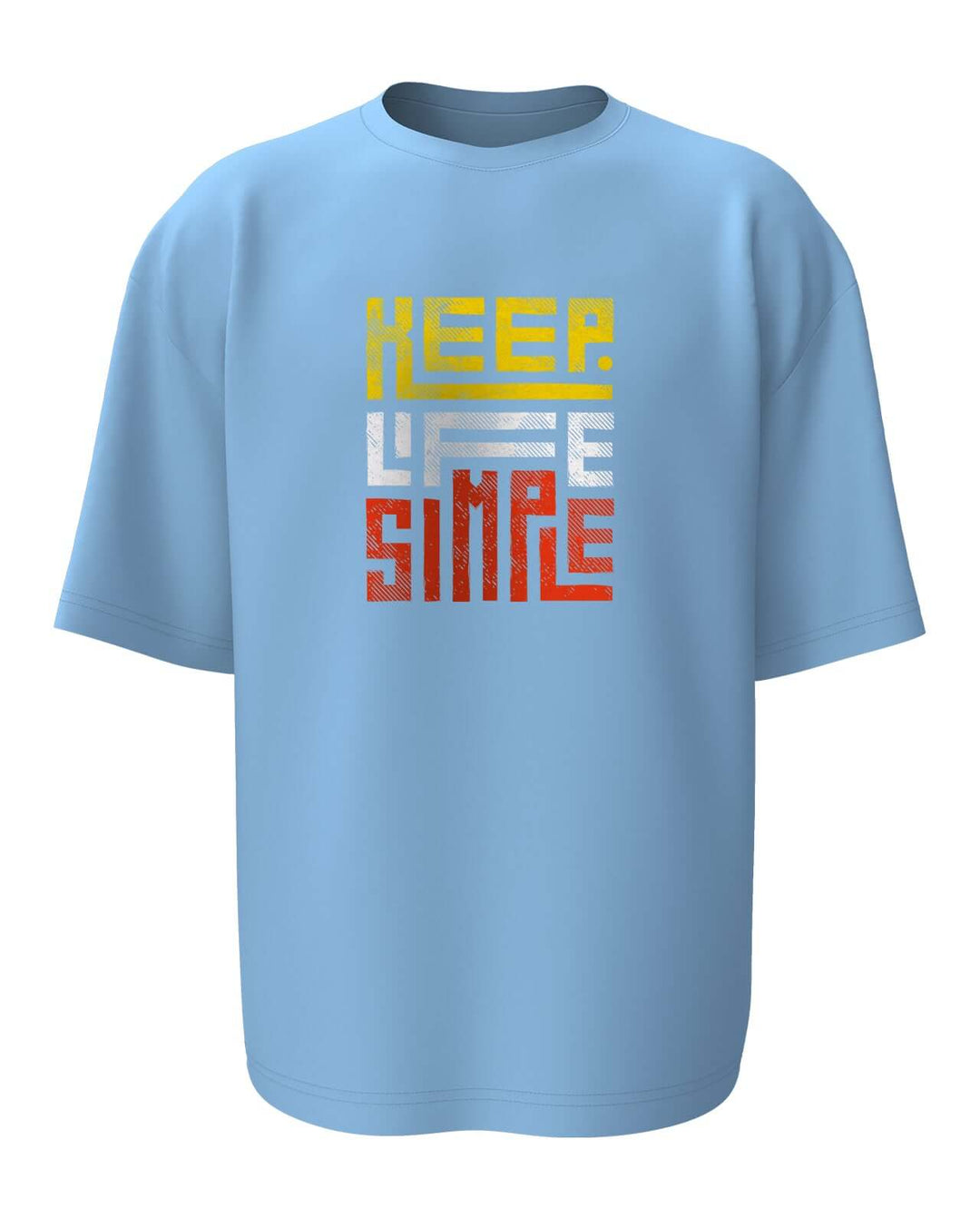Keep Life Simple Oversized T-shirt