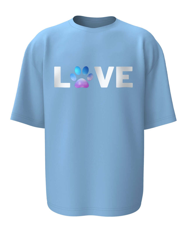Paw's love Oversized T-Shirt