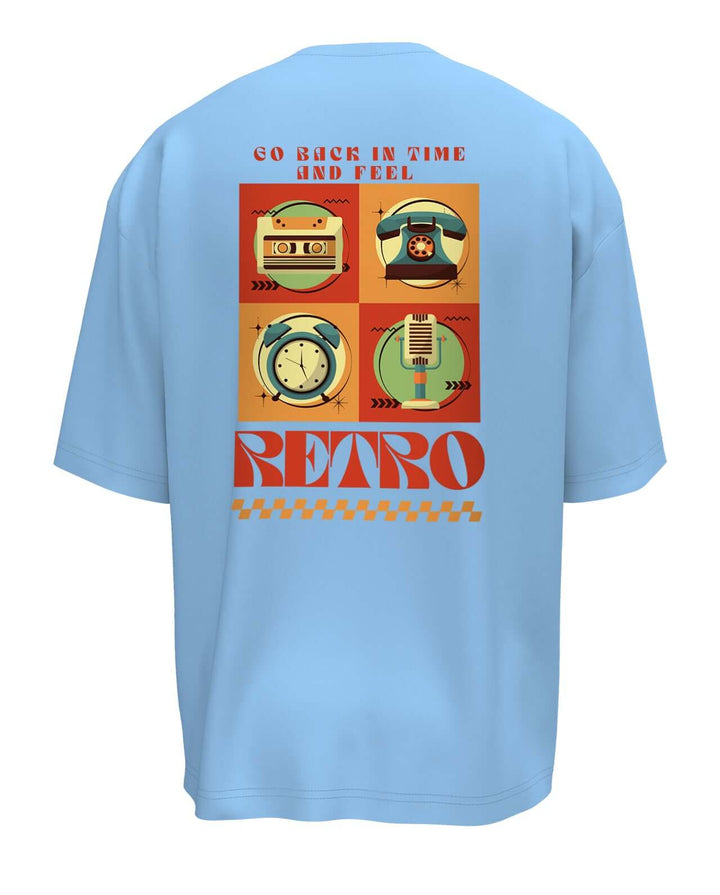 Retro go back in time Oversized T-shirt