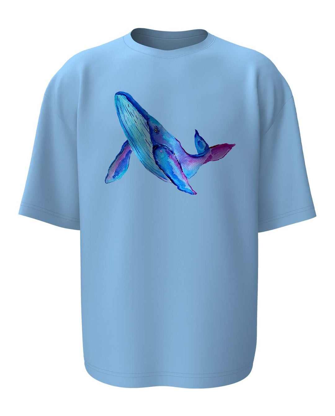 Whale Oversized T-Shirt