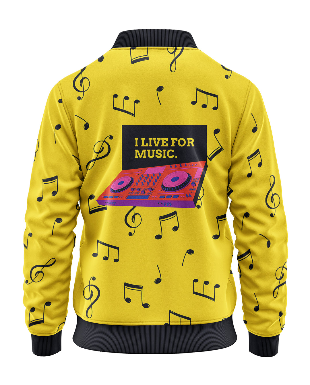 I Live for Music Bomber Jacket