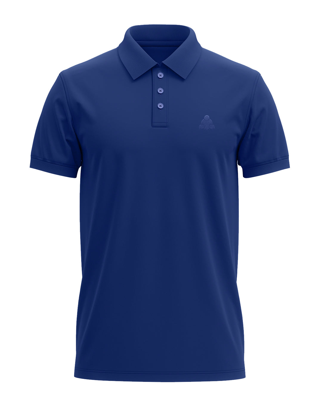 Trinizen Basics Polo T-shirt Embroidered Logo - Navy Blue