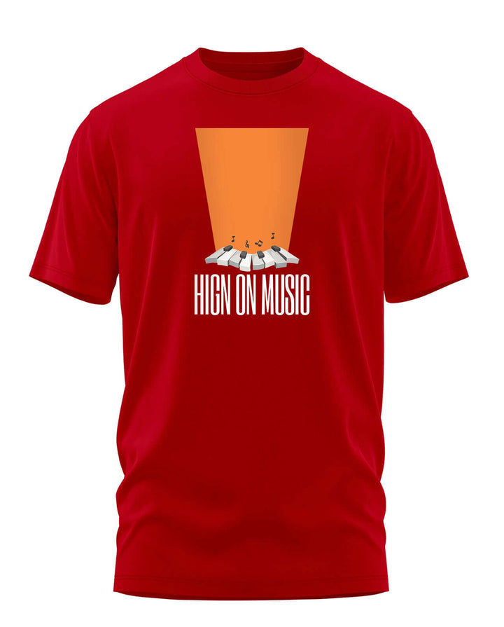 High on music T-shirt