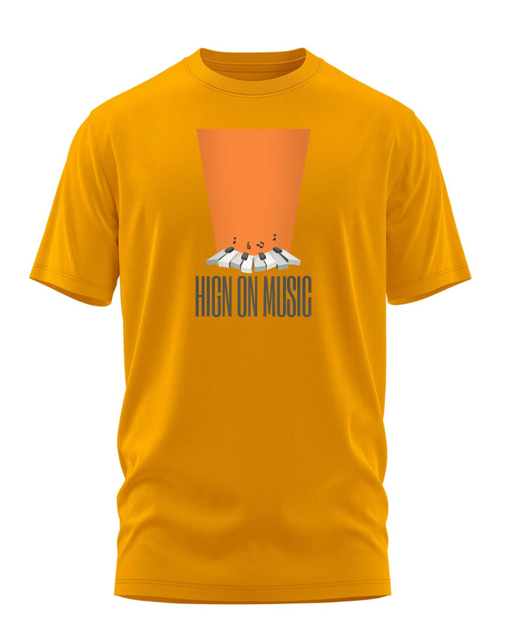 High on music T-shirt