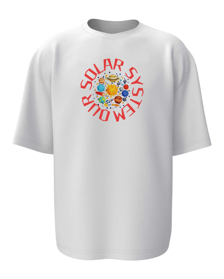 Our Solar System Oversized T-shirt