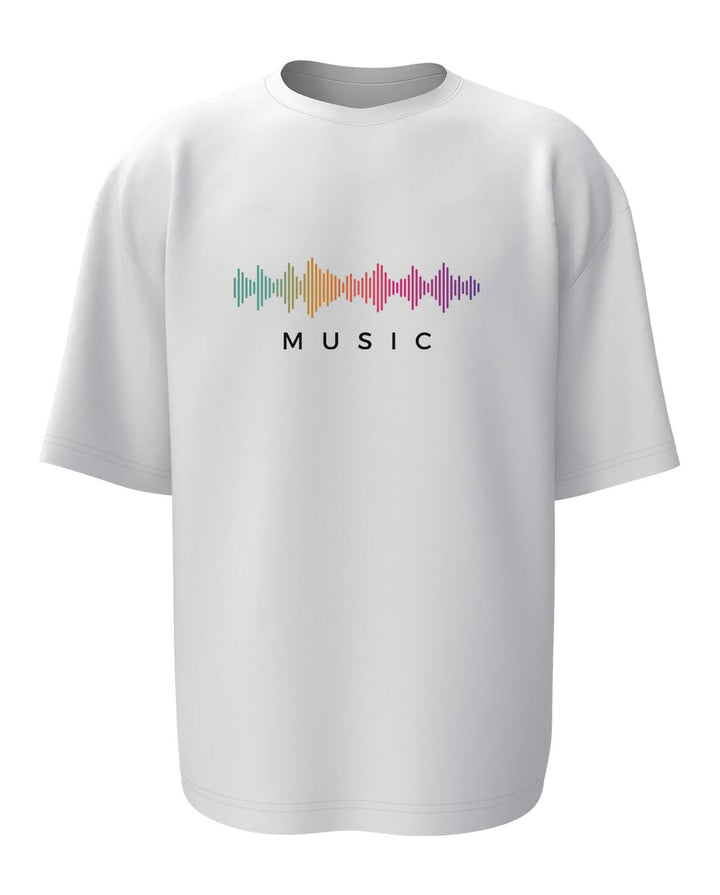 Music Oversized T-Shirt
